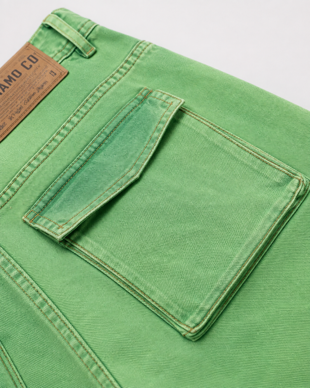 JEANS CARGO DNM VERDE