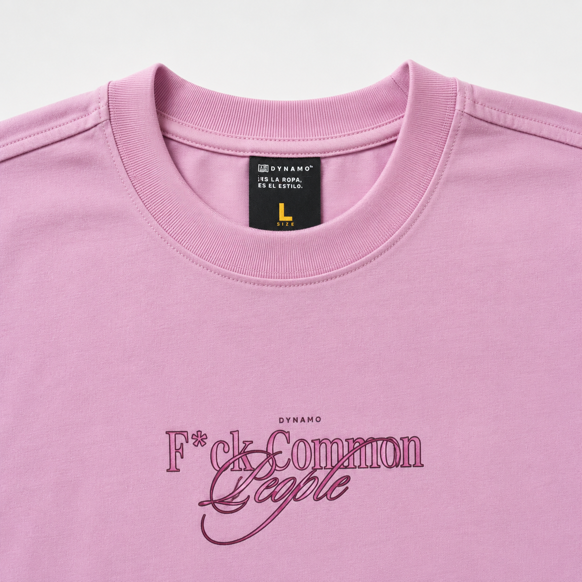 CAMISETA OVERSIZE PINK FUCK