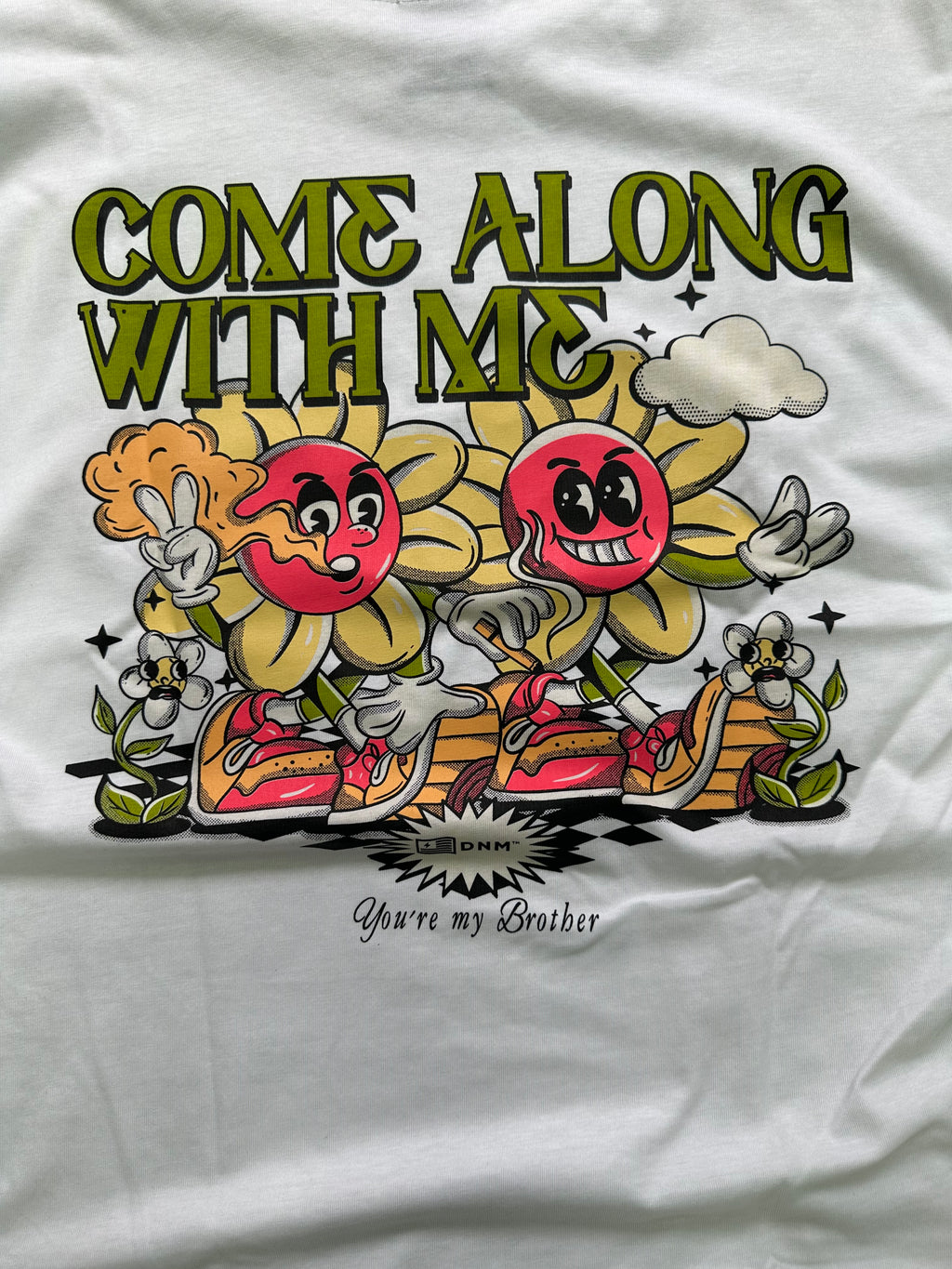 CAMISETA OVERSIZE FLOWERS