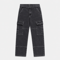 JEANS WASHED BLACK REGULAR