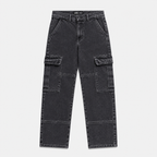 JEANS WASHED BLACK REGULAR