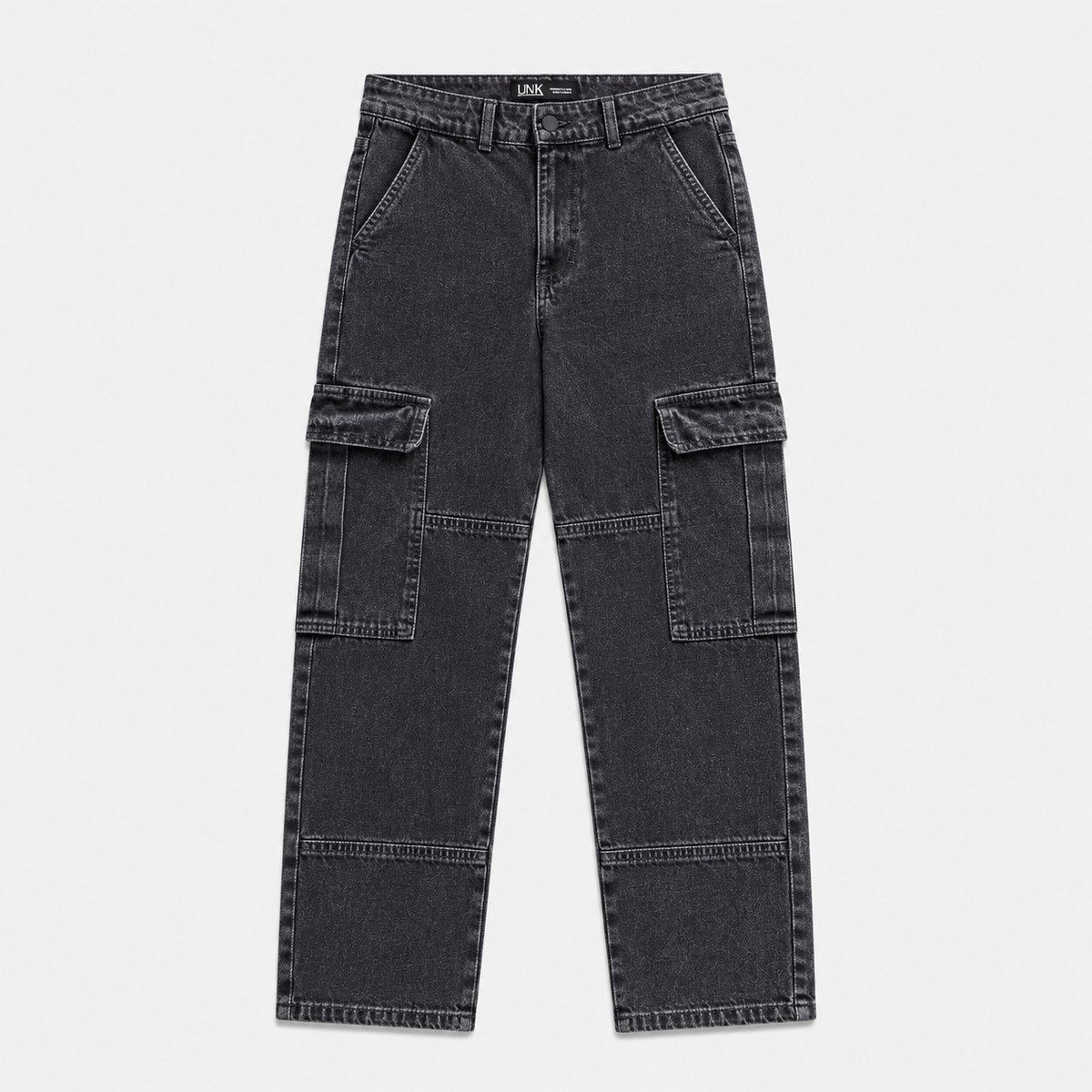 JEANS WASHED BLACK REGULAR