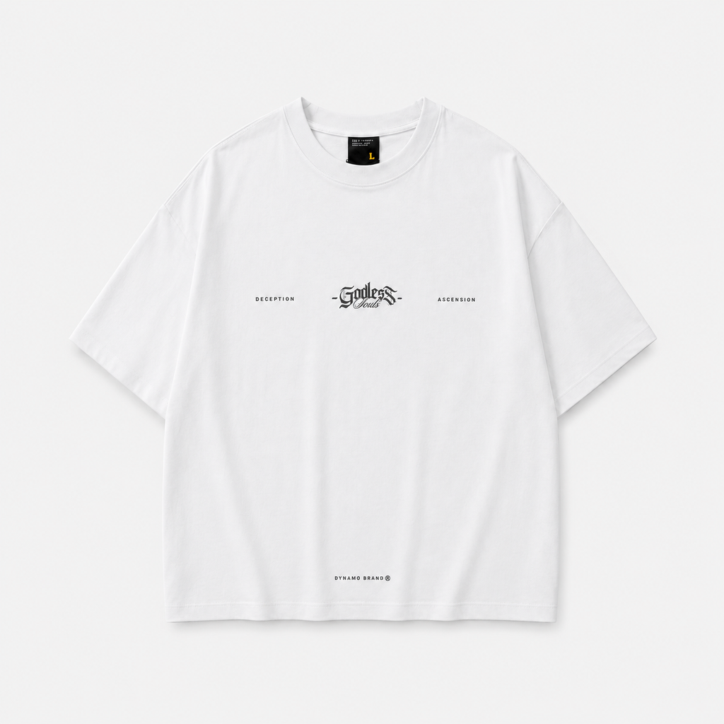 CAMISETA OVERSIZE BLANCO SNAKE