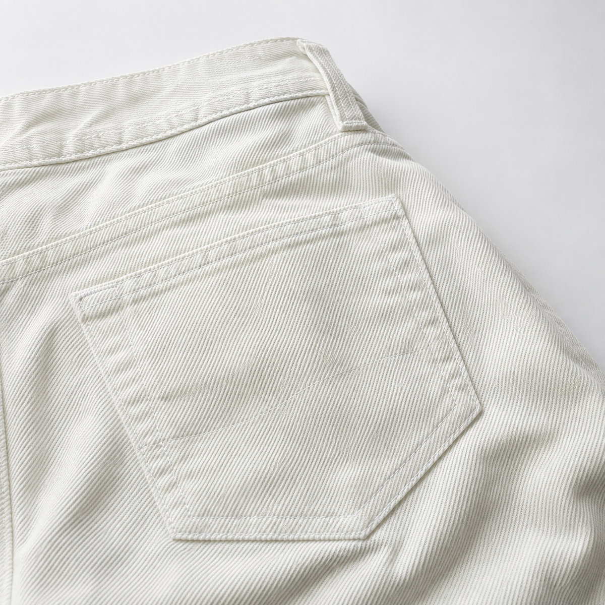 JEANS PANA BLANCO-BELT