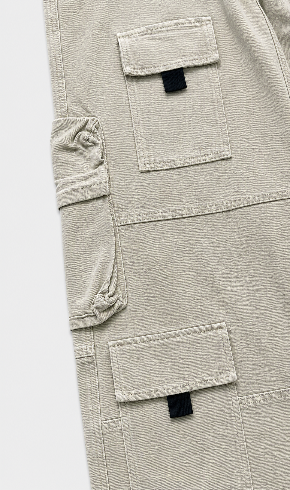 JEANS EXTRA-CARGO BEIGE