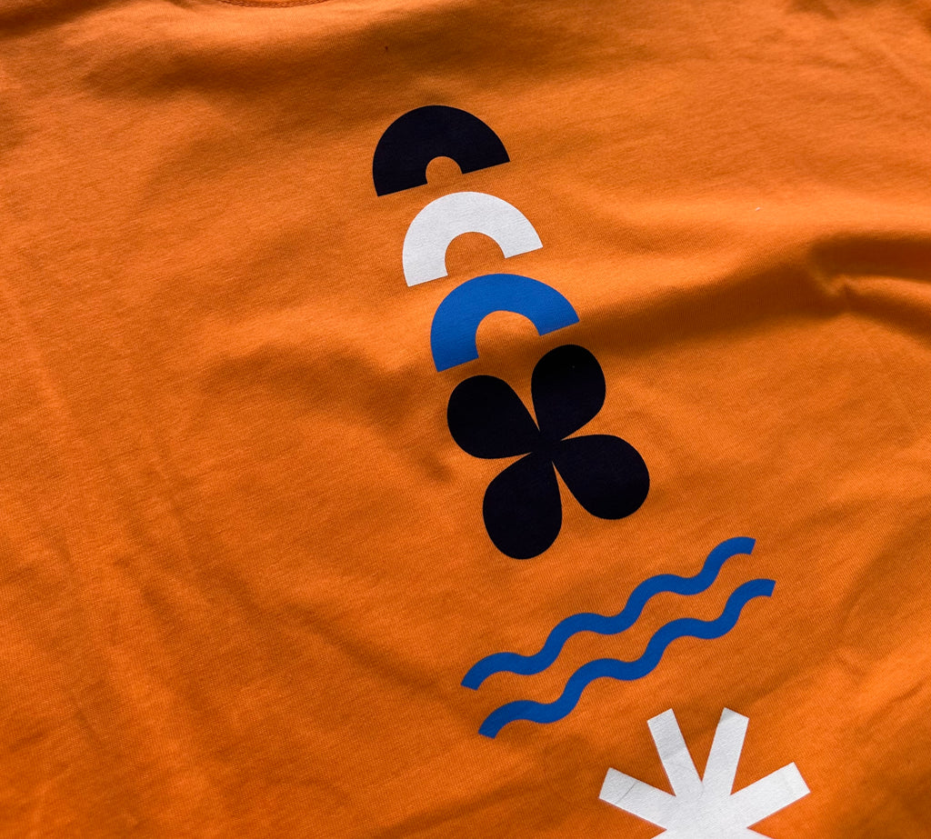 CAMISETA OVERSIZE NARANJA