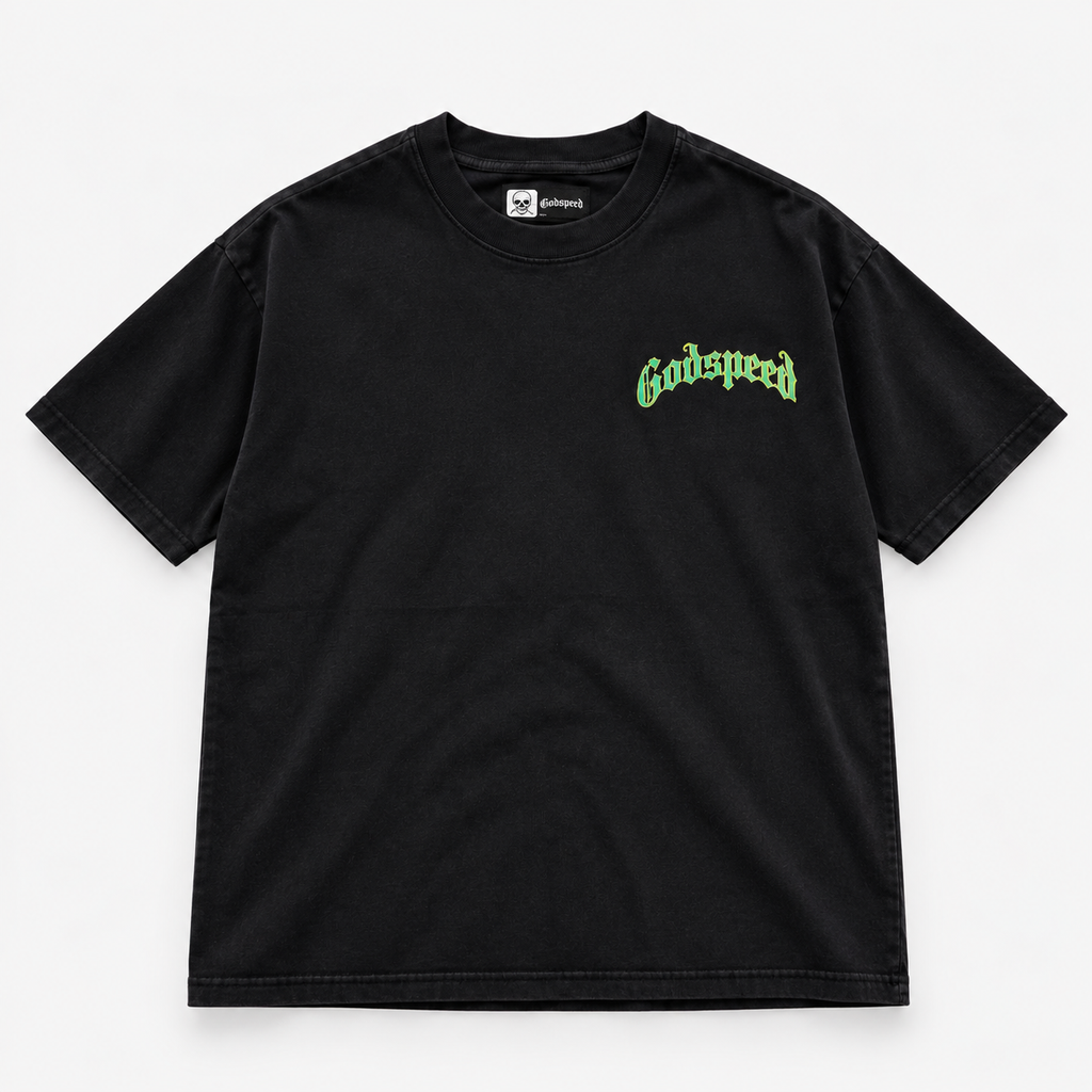 CAMISETA GODSPEED MASK BLACK