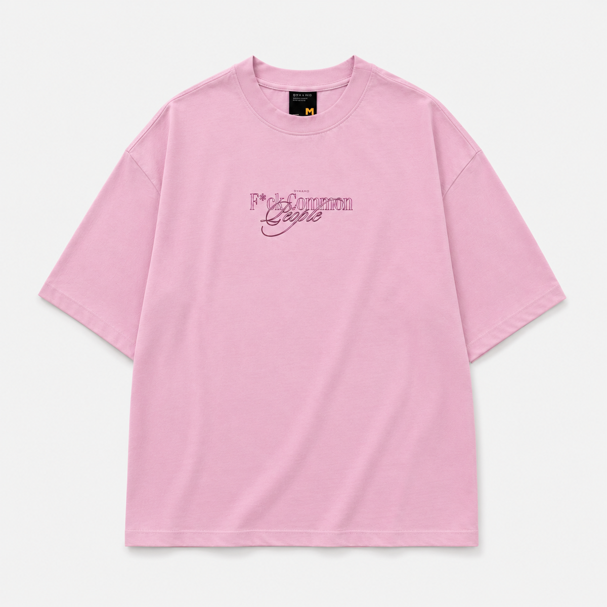 CAMISETA OVERSIZE PINK FUCK