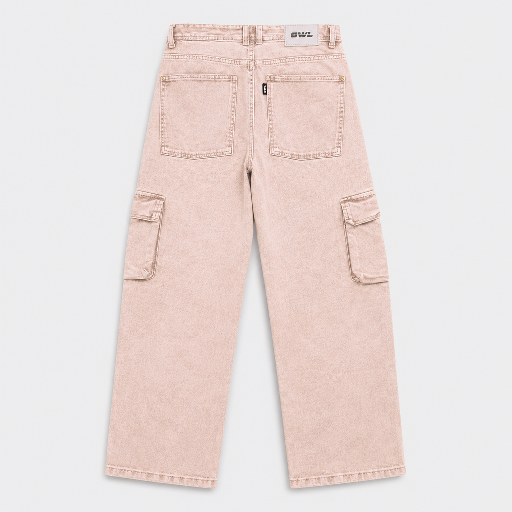 JEANS CARGO-2 CORAL