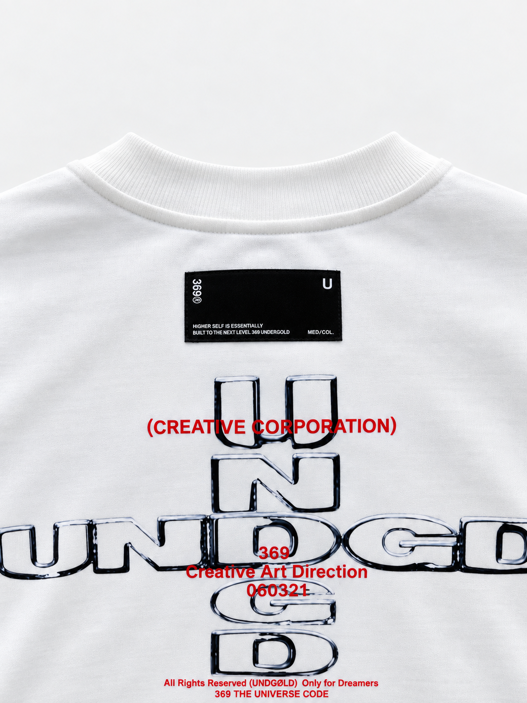 CAMISETA UG-RED CREAM