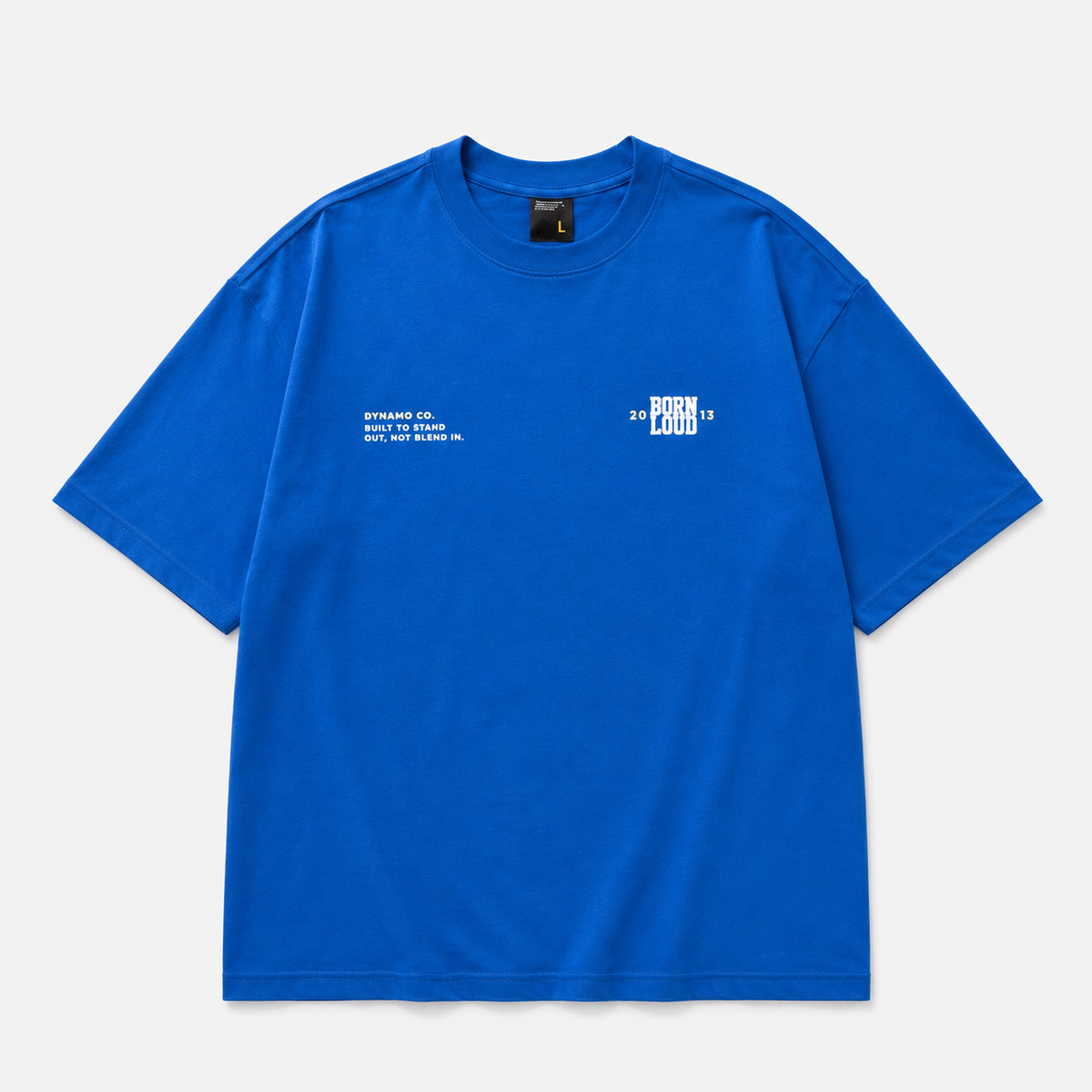 CAMISETA OVERSIZE BORN BLUE