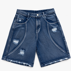 JORTS DENIM DARK BLUE