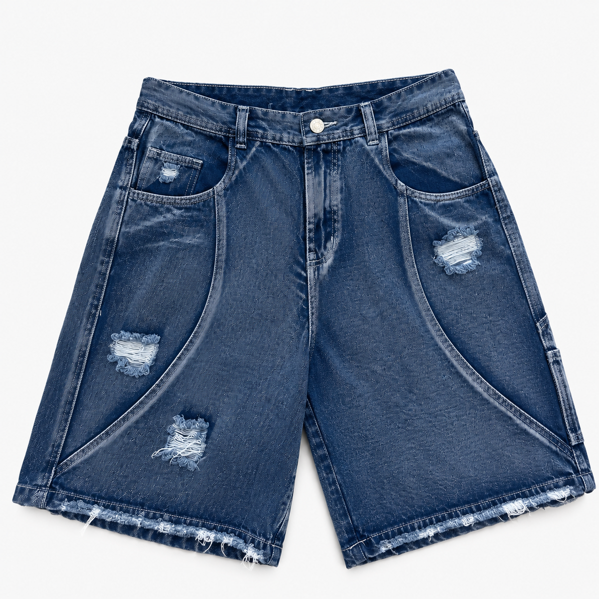 JORTS DENIM DARK BLUE