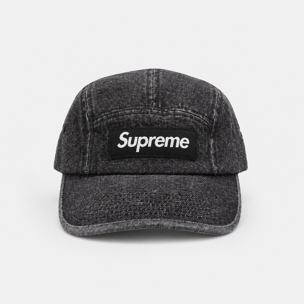 GORRA SUPREME GREY DENIM