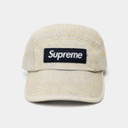 GORRA SUPREME WASHED DENIM