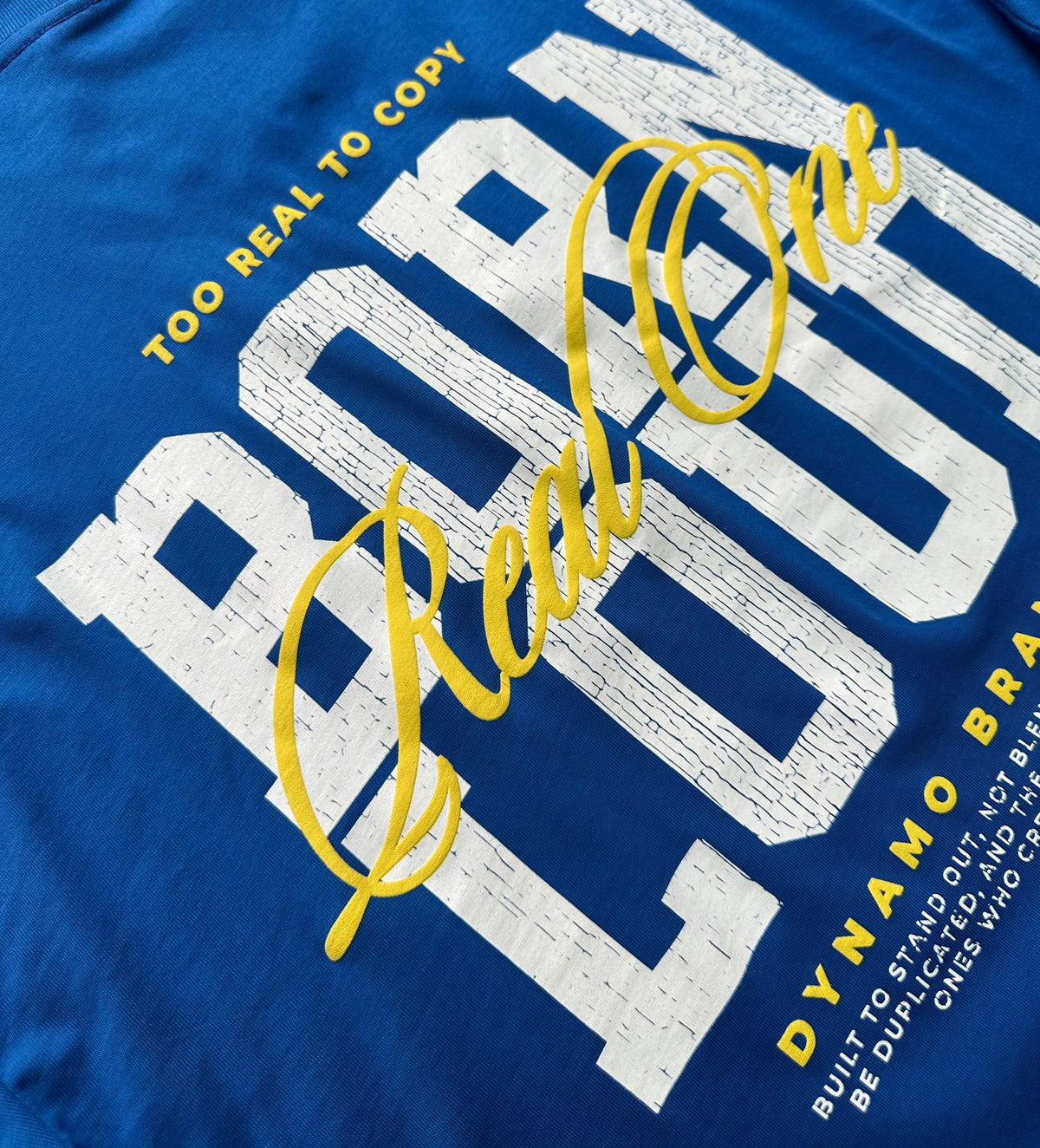 CAMISETA OVERSIZE BORN BLUE