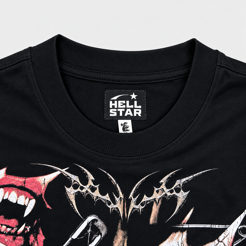 CAMISETA HELLSTAR SENSES BLACK