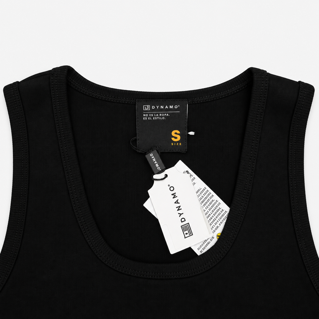 TANK TOP BASIC BLACK