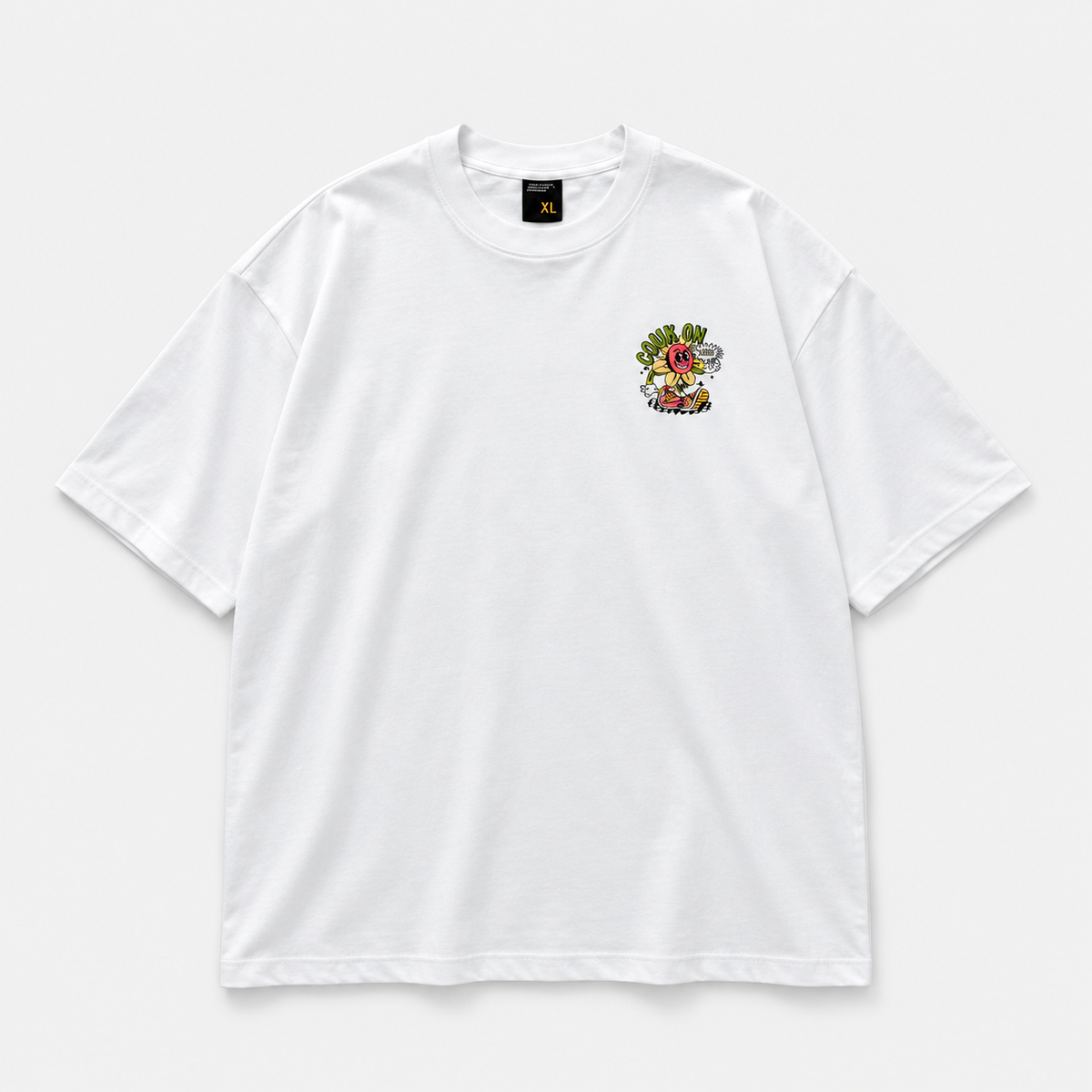 CAMISETA OVERSIZE FLOWERS