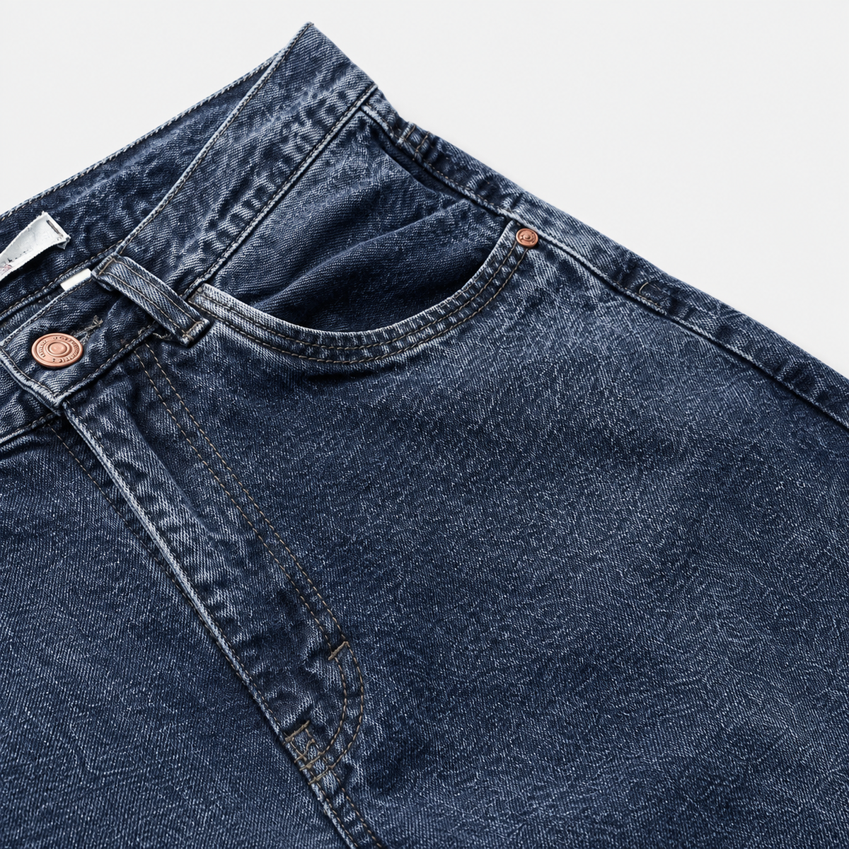 JEANS AZÚL PETROLEO