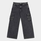 JEANS LOOSE FIT GRIS