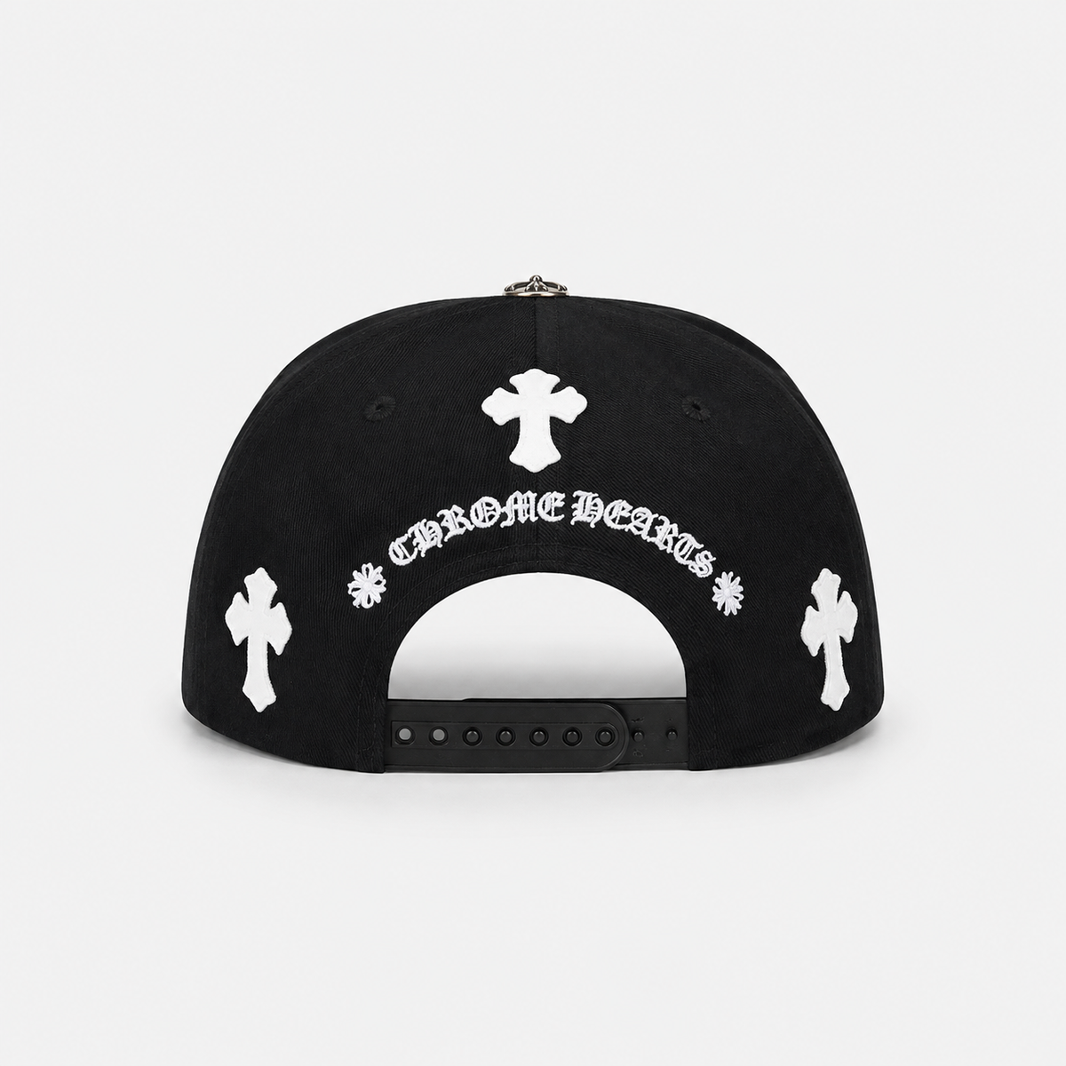 GORRA CHROME HEART NEGRO