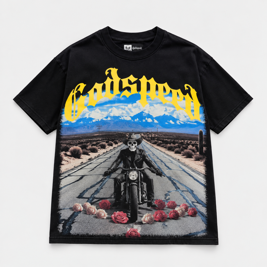 CAMISETA GODSPEED BIKE BLACK