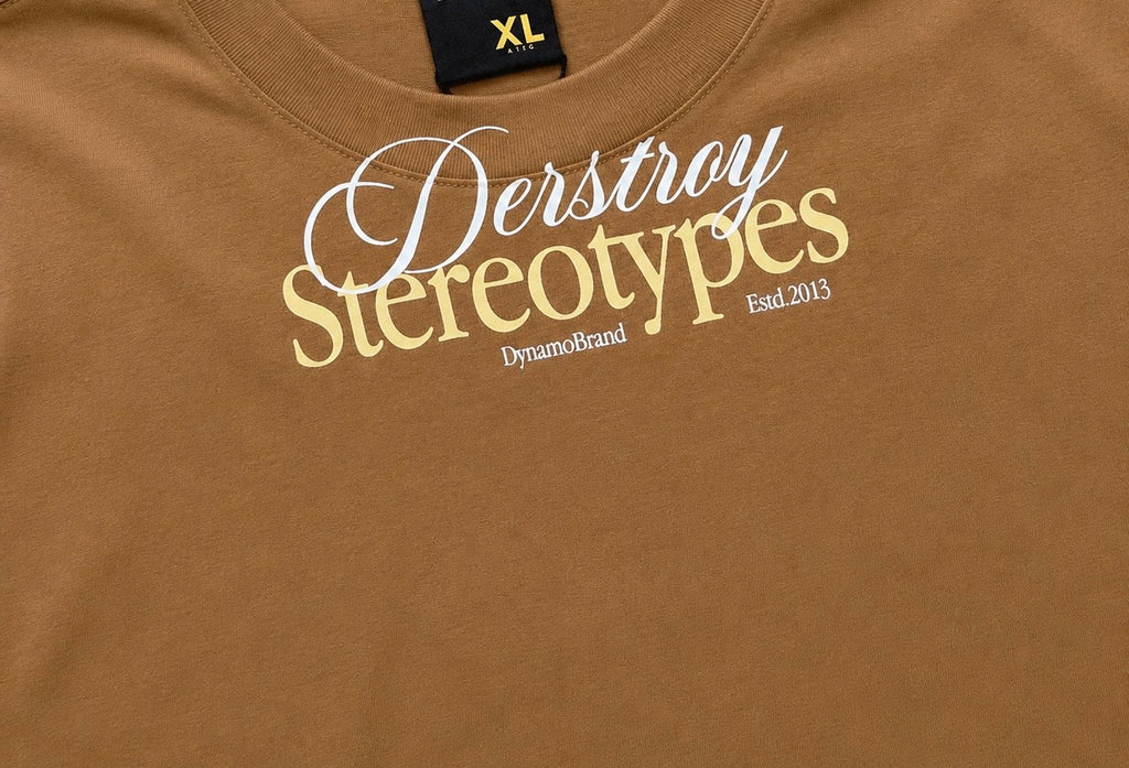 CAMISETA OVERSIZE CAFÉ DESTROY