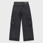 JEANS CARGO-2 GRIS