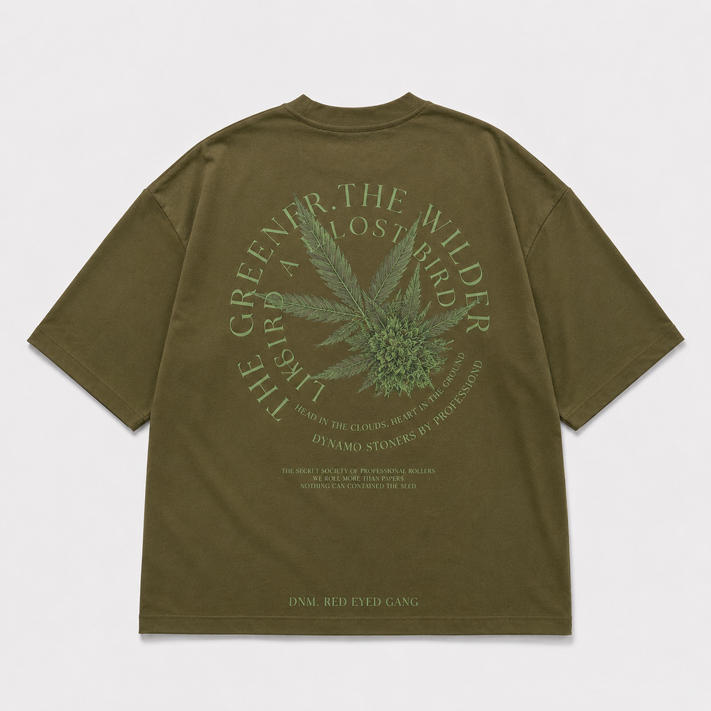 CAMISETA OVERSIZE WEED