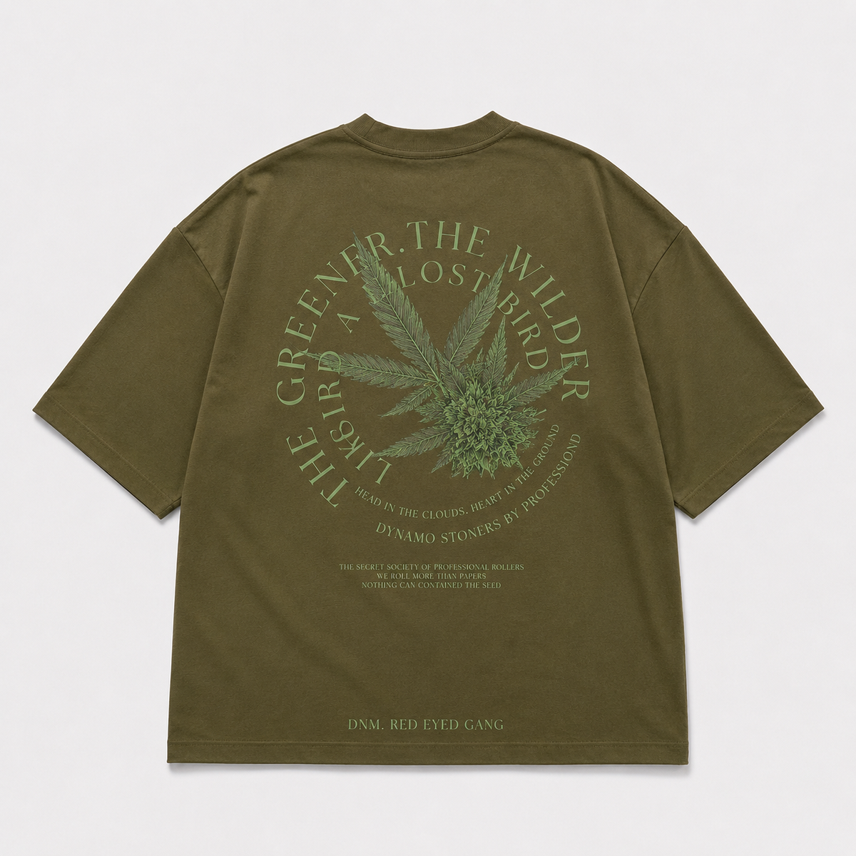 CAMISETA OVERSIZE WEED