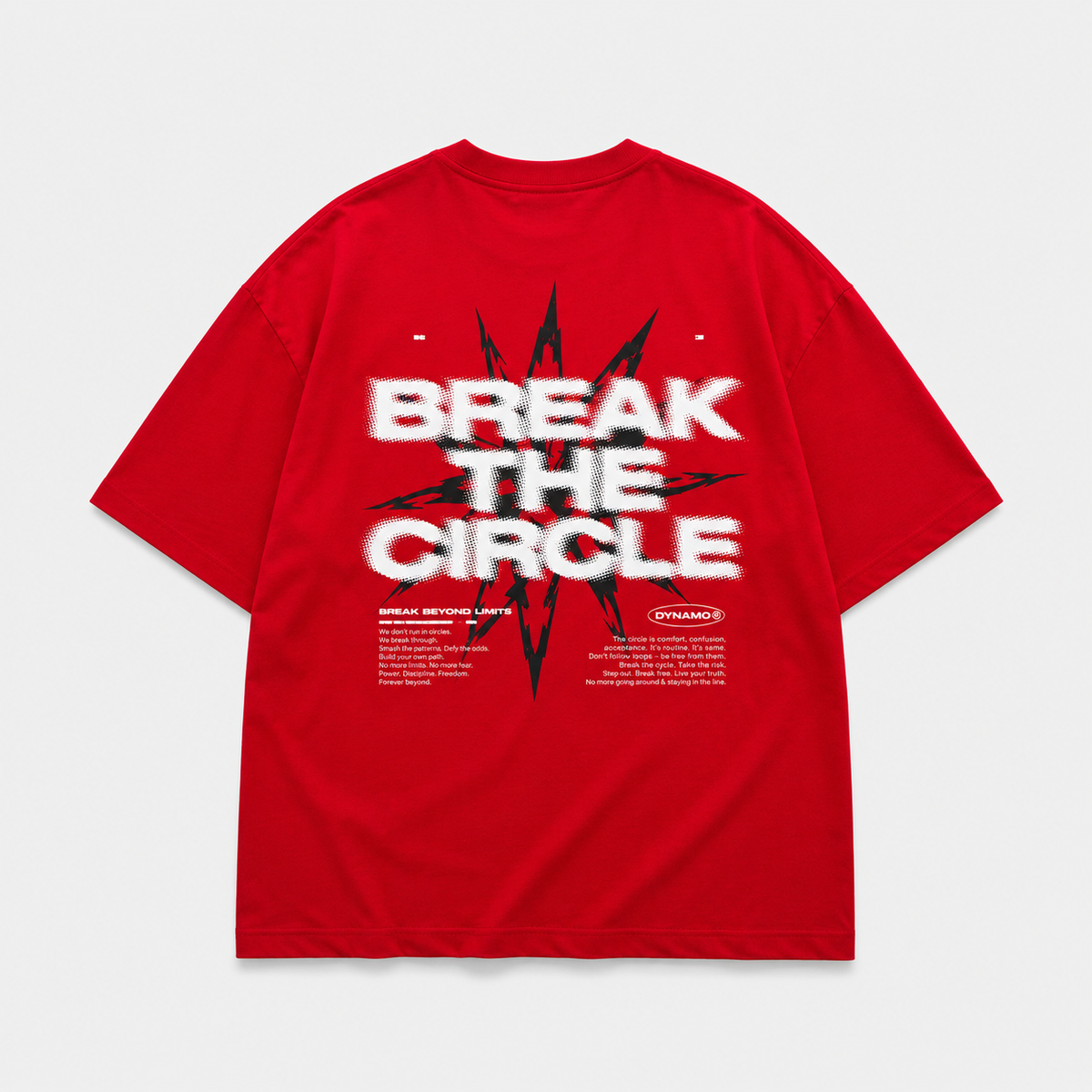 CAMISETA OVERSIZE RED CIRCLE