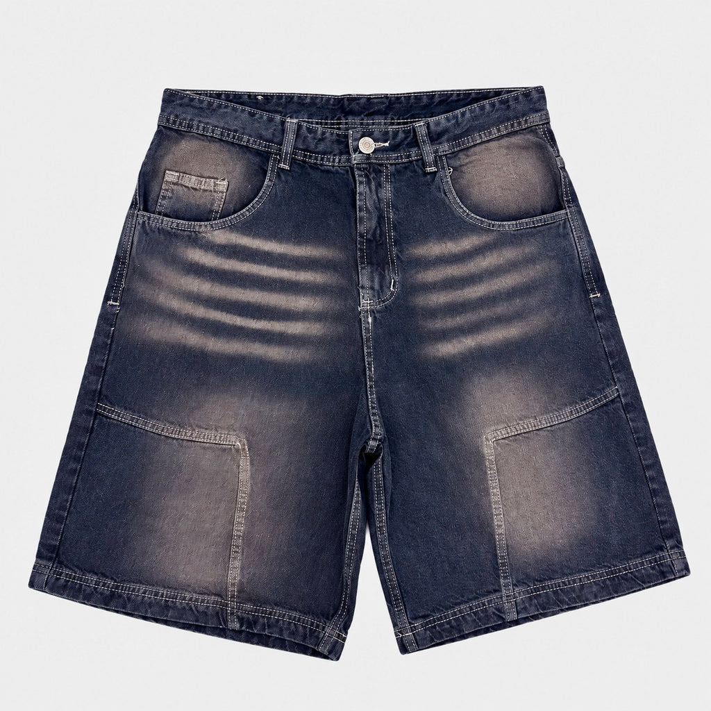 JORTS DENIM PURPLE WASH