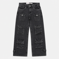 JEANS MAXI-BOLD GRIS