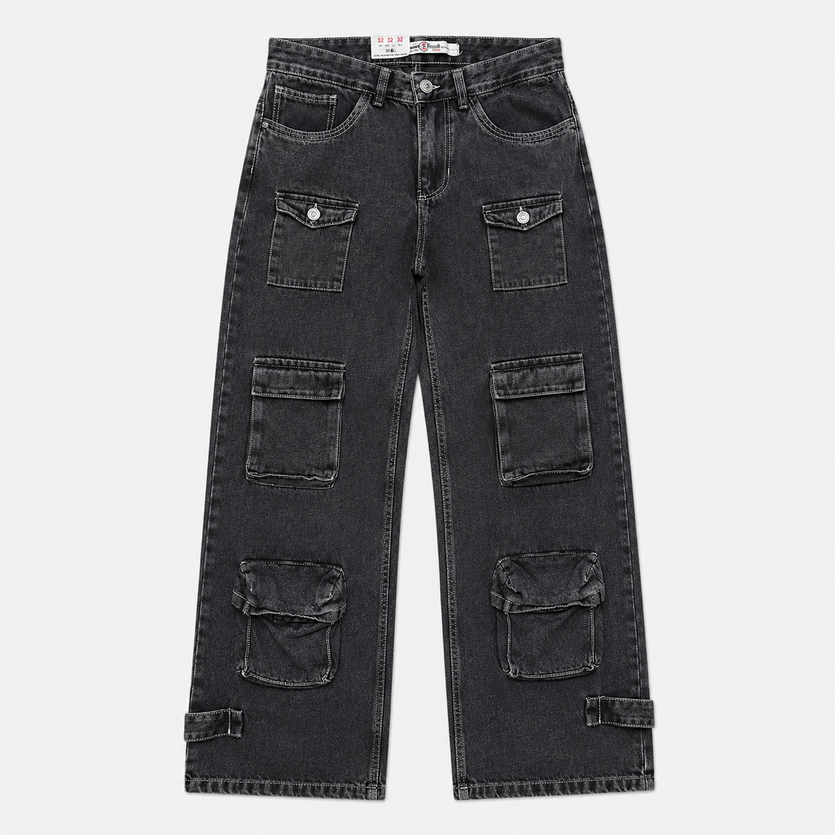 JEANS MAXI-BOLD GRIS