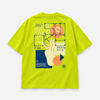 CAMISETA OVERSIZE GEOMETRIC