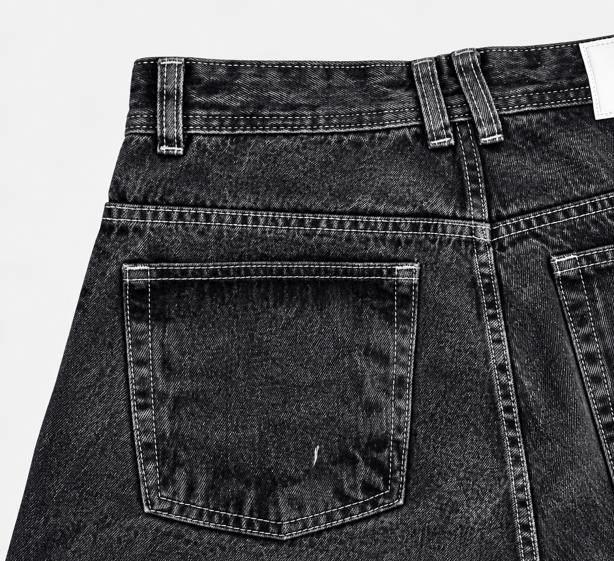 JORTS DENIM GREY DRSD