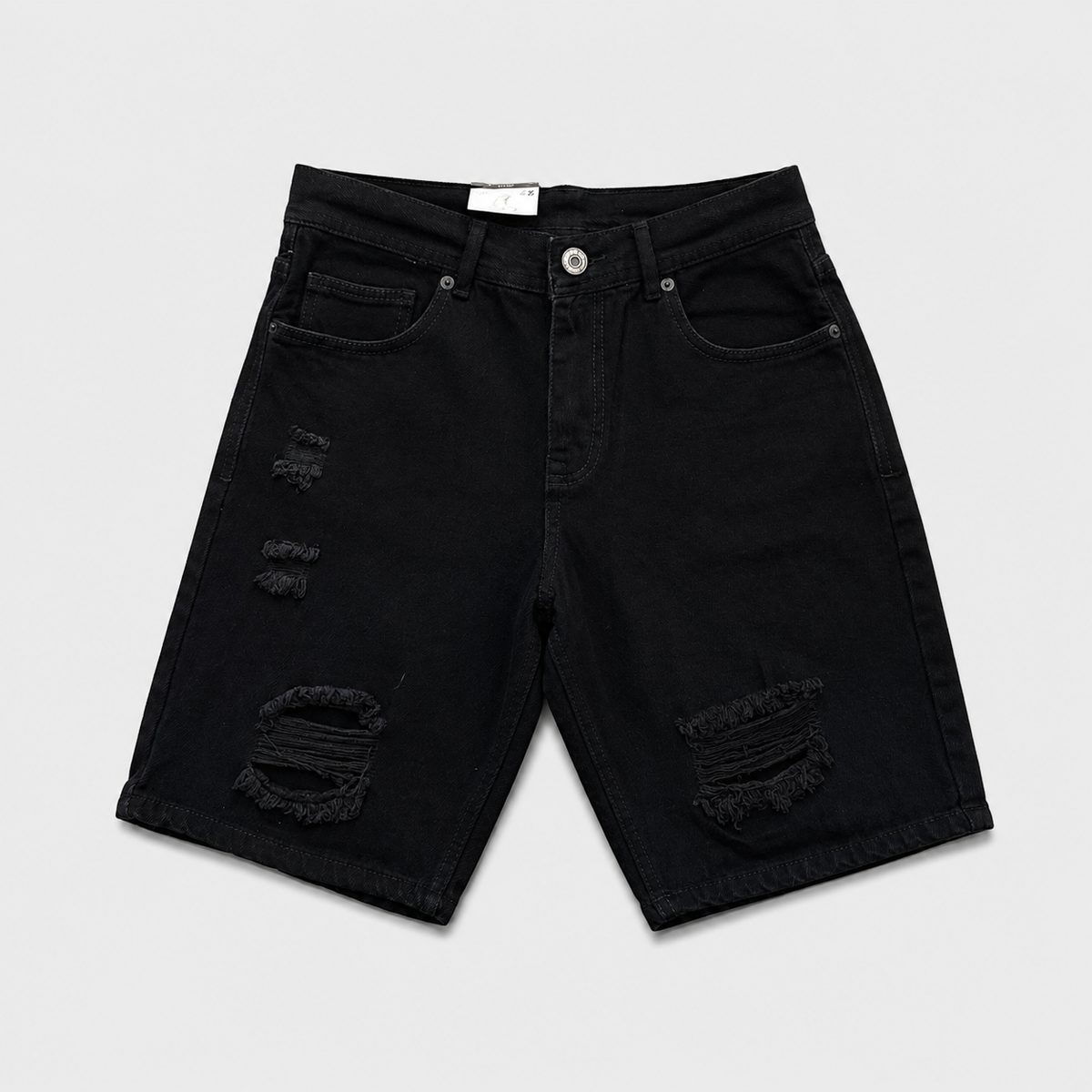BERMUDA NEGRO ROTOS