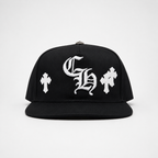 GORRA CHROME HEART NEGRO
