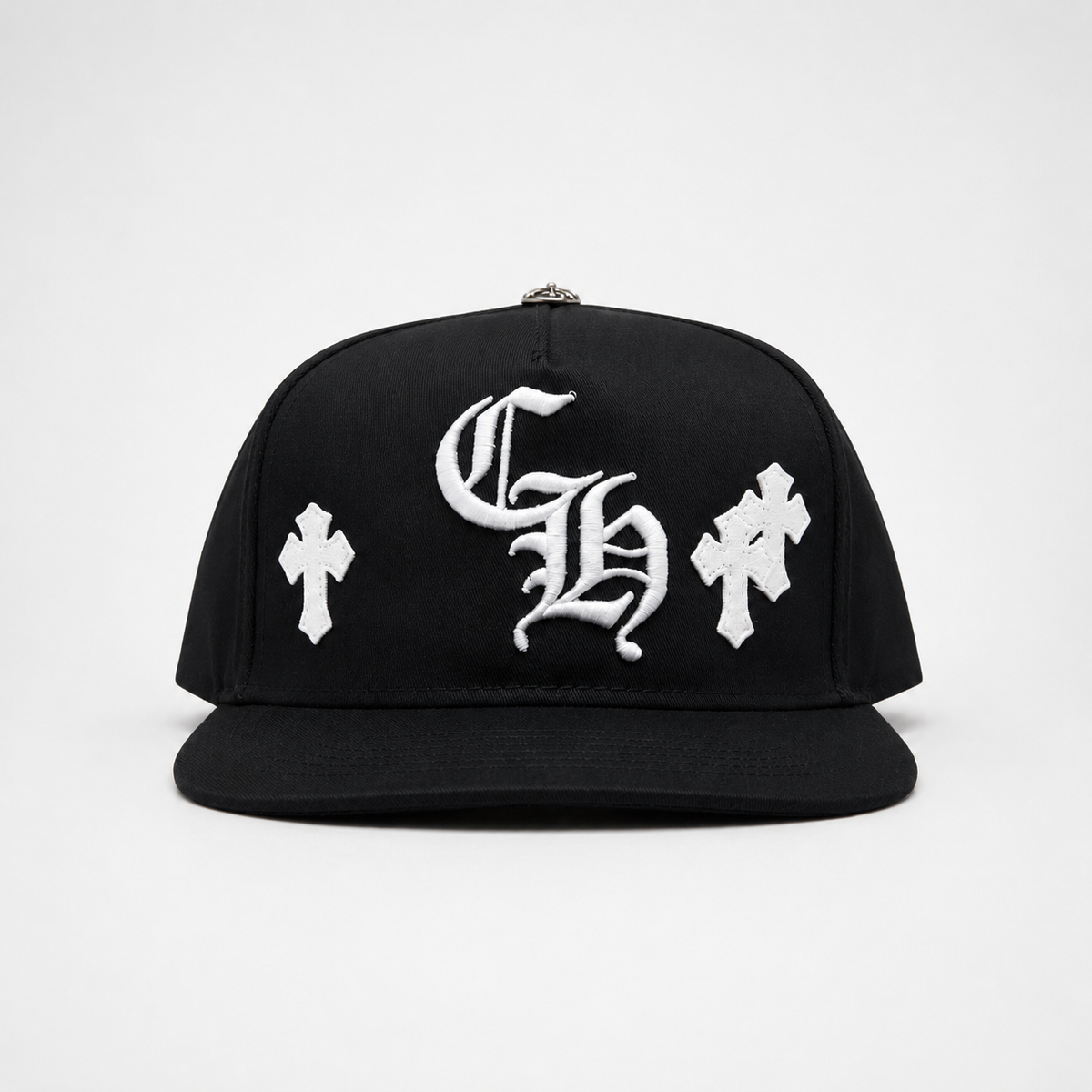 GORRA CHROME HEART NEGRO
