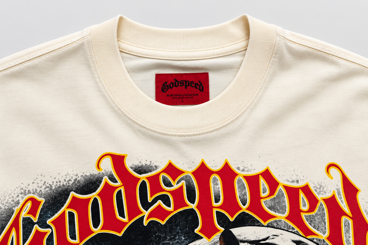 CAMISETA GODSPEED COURAGE BUTTER