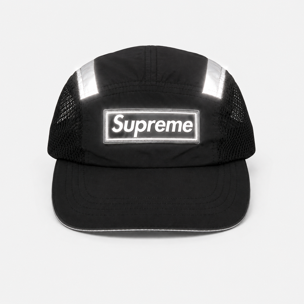 GORRA SUPREME REFLECTIVA NEGRO