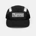 GORRA SUPREME REFLECTIVA NEGRO