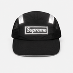 GORRA SUPREME REFLECTIVA NEGRO