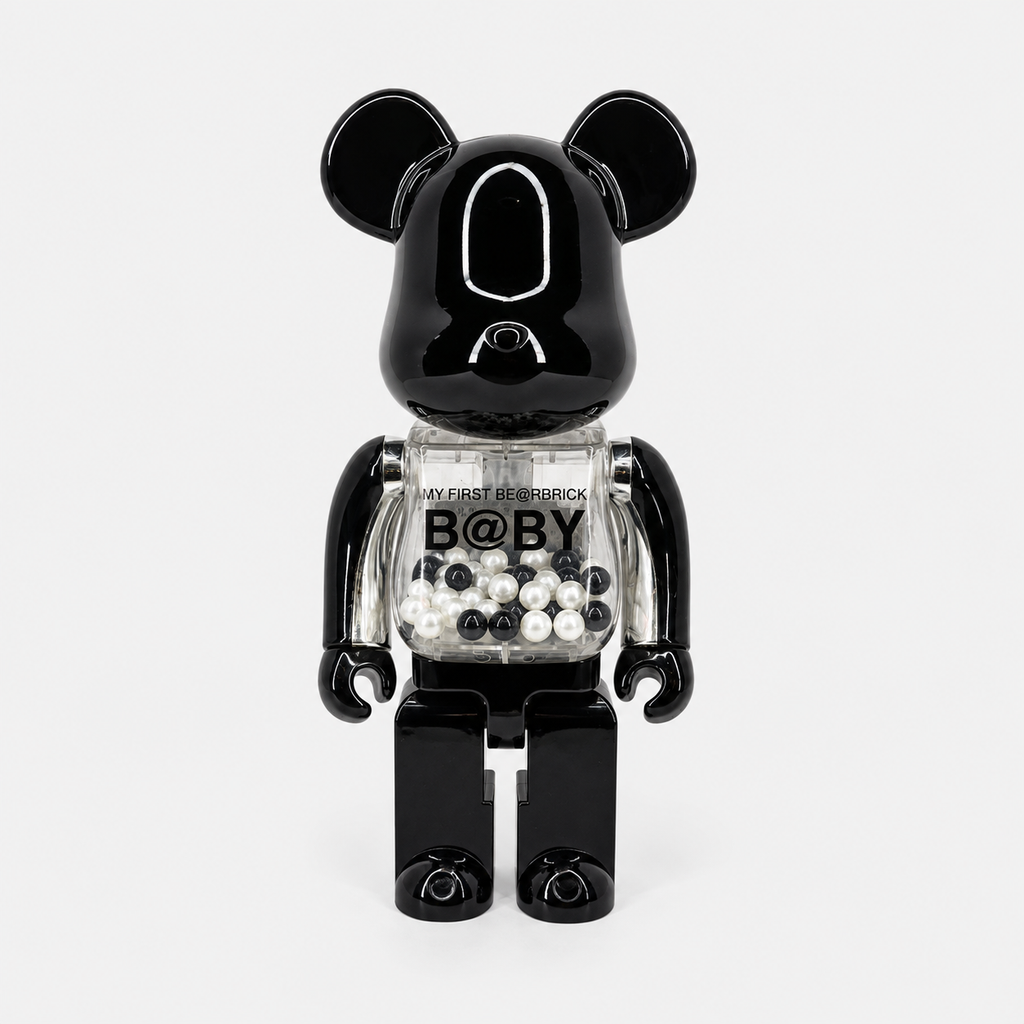 KAWS BE@RBRICK BLACK