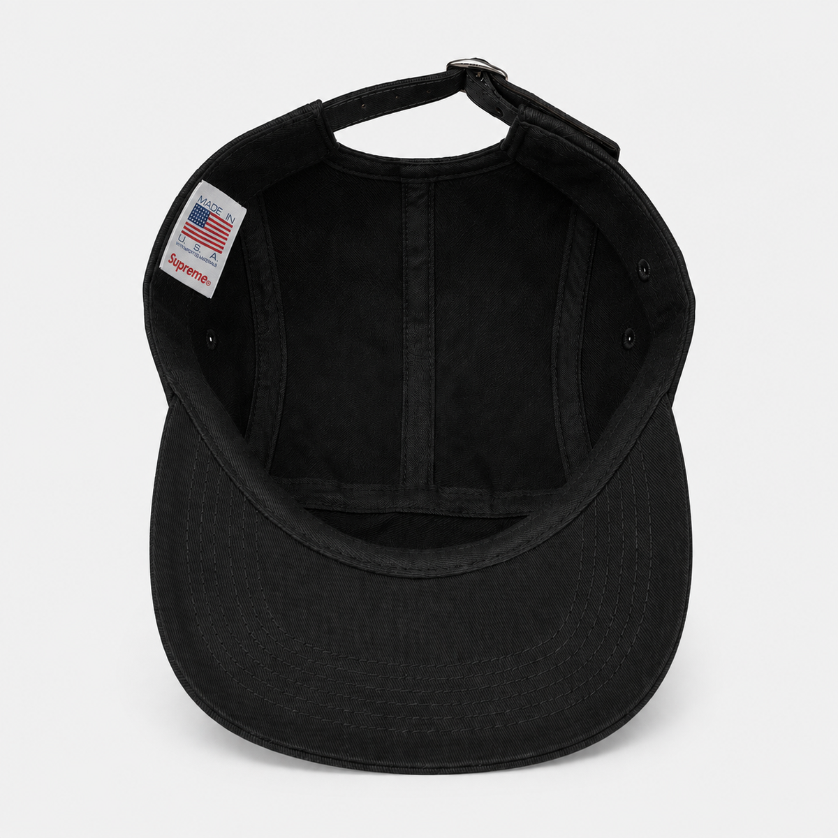 GORRA SUPREME NEGRO