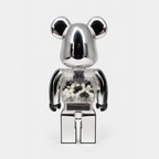 KAWS BE@RBRICK BLACK