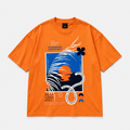 CAMISETA OVERSIZE NARANJA