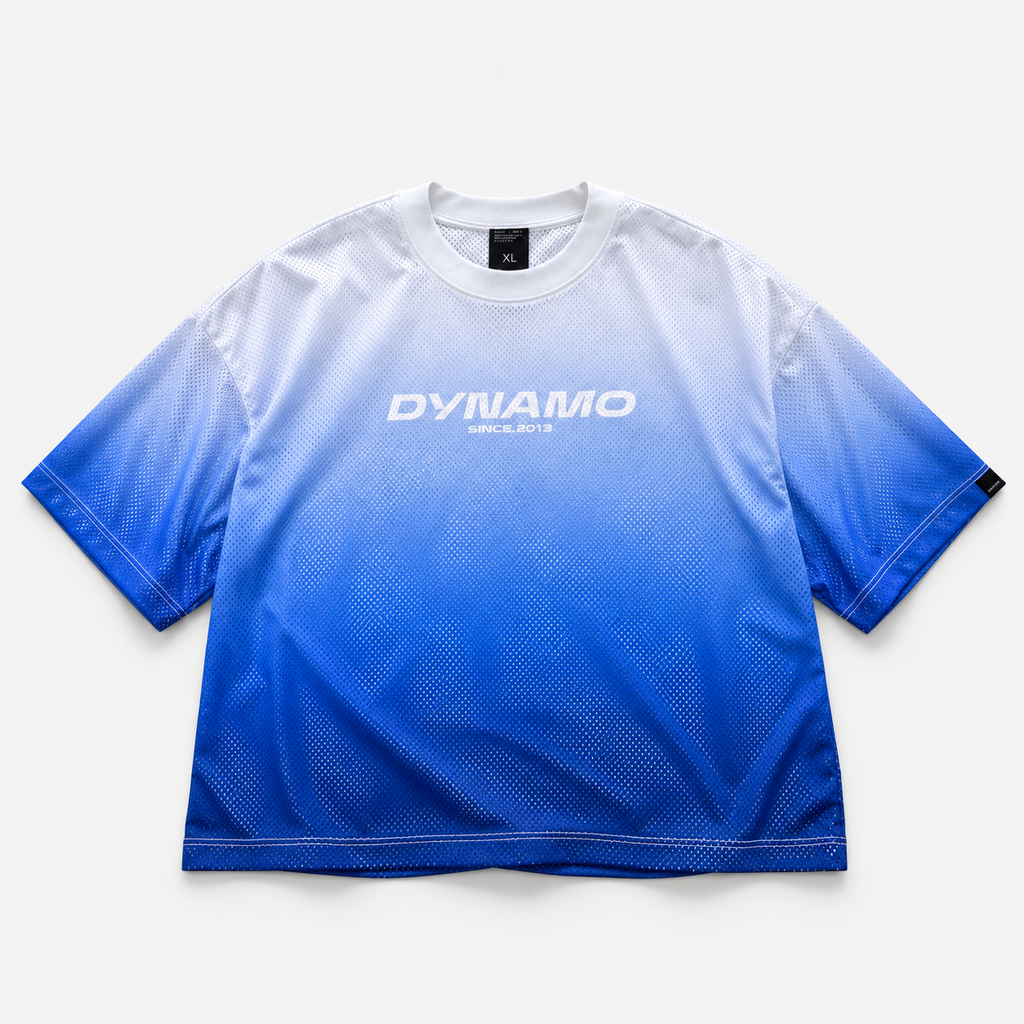 CAMISETA BOXY FIT BLUE