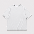 CAMISETA OVERSIZE BLANCO PEDRERÍA